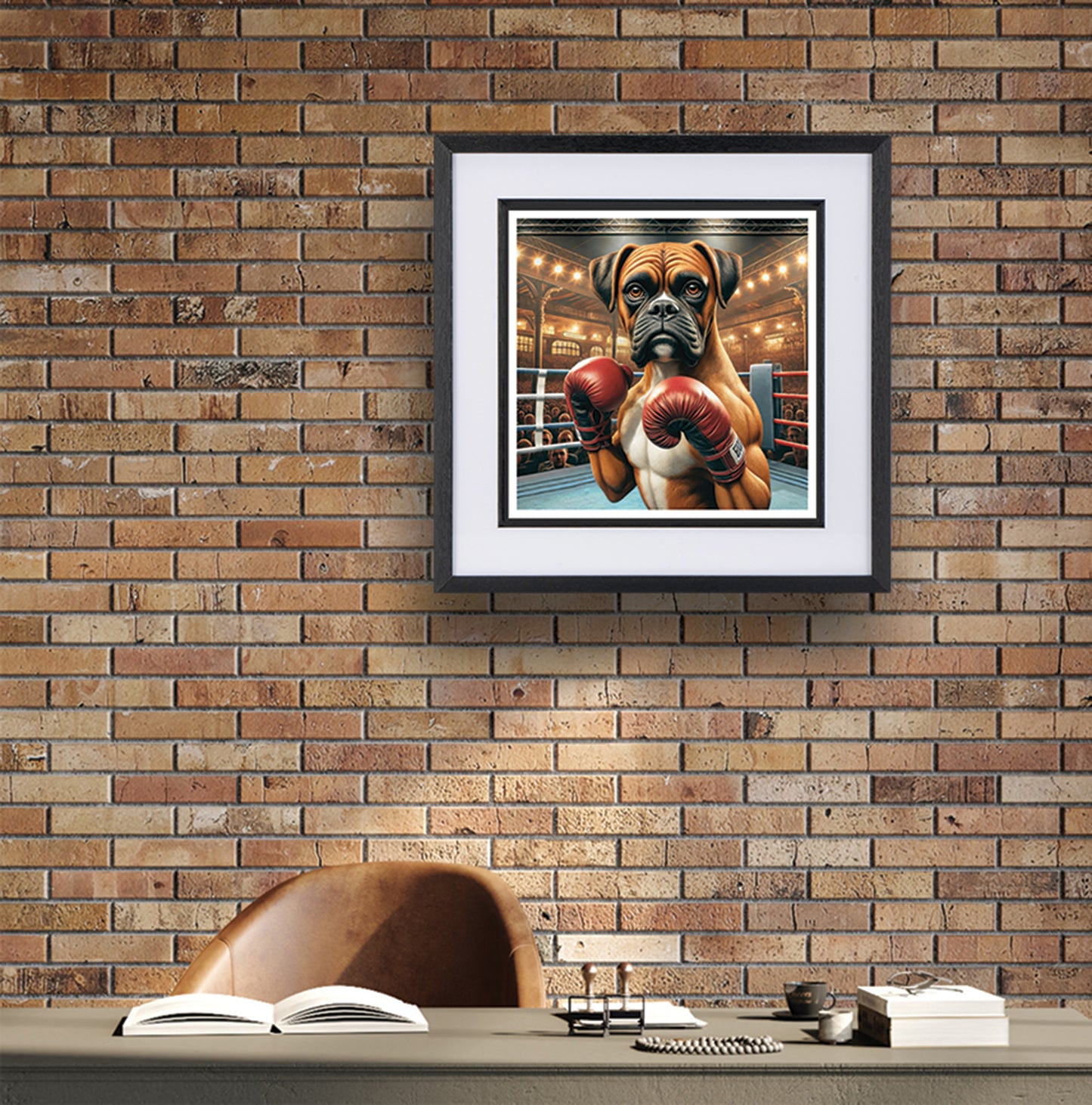 Boxer in the Ring