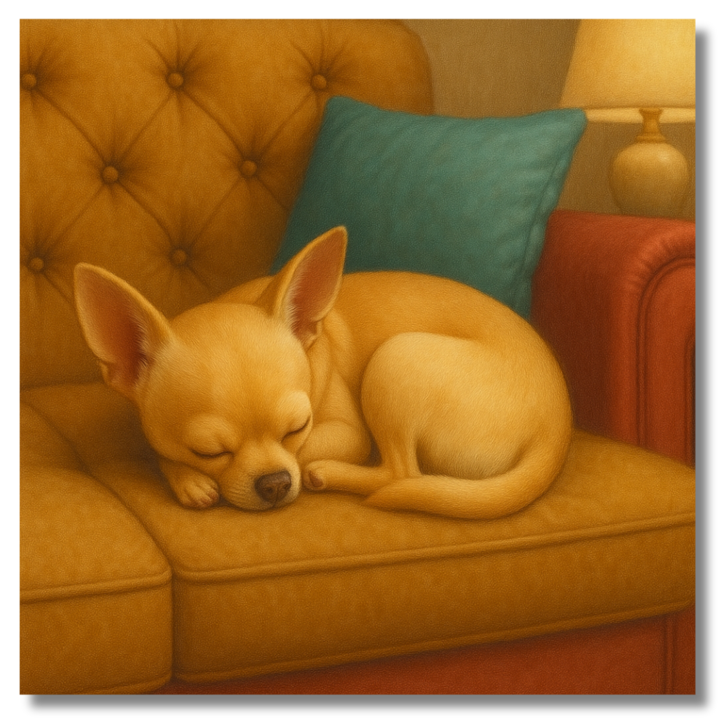 Curled Up and Conked Out