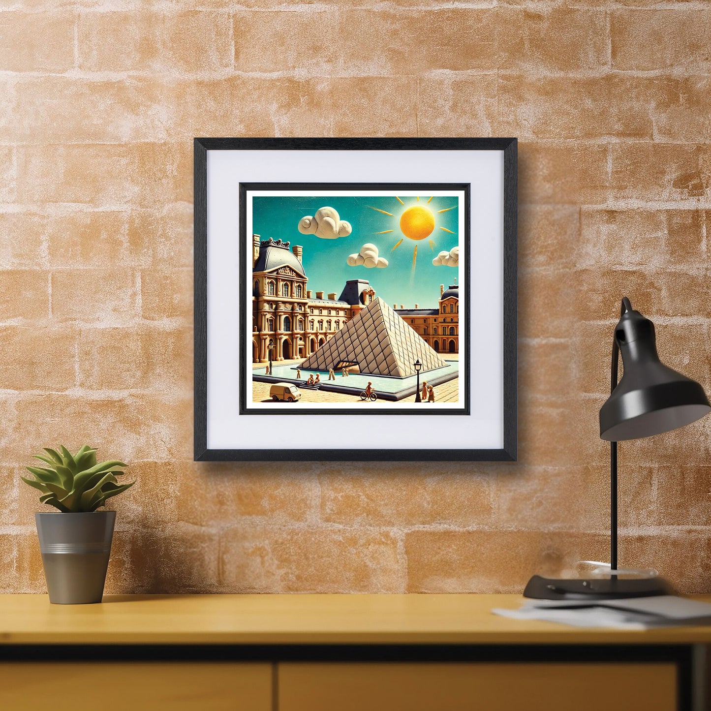 Louvre in Sunlight