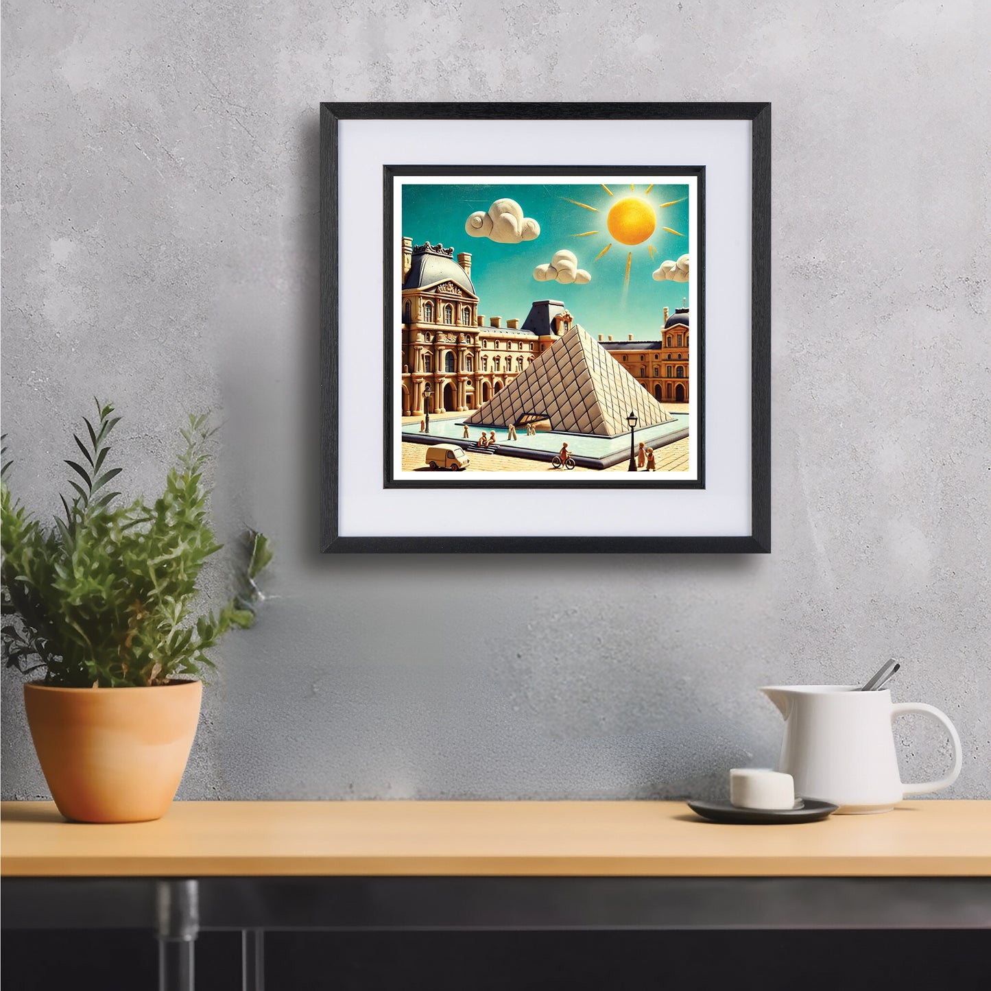 Louvre in Sunlight