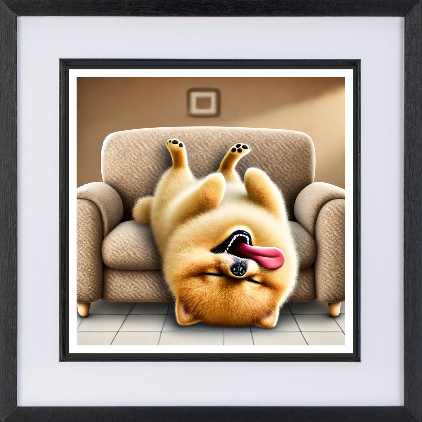 Passed Out Pomeranian