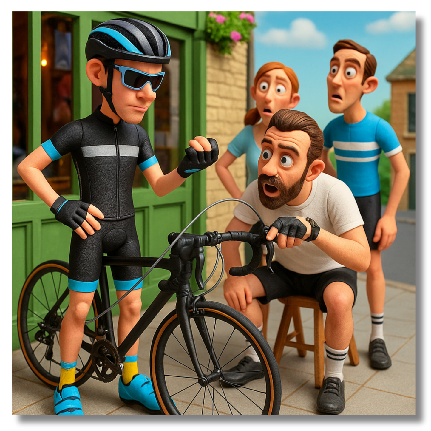 Rule #73 Gear and brake cables should be cut to optimum length