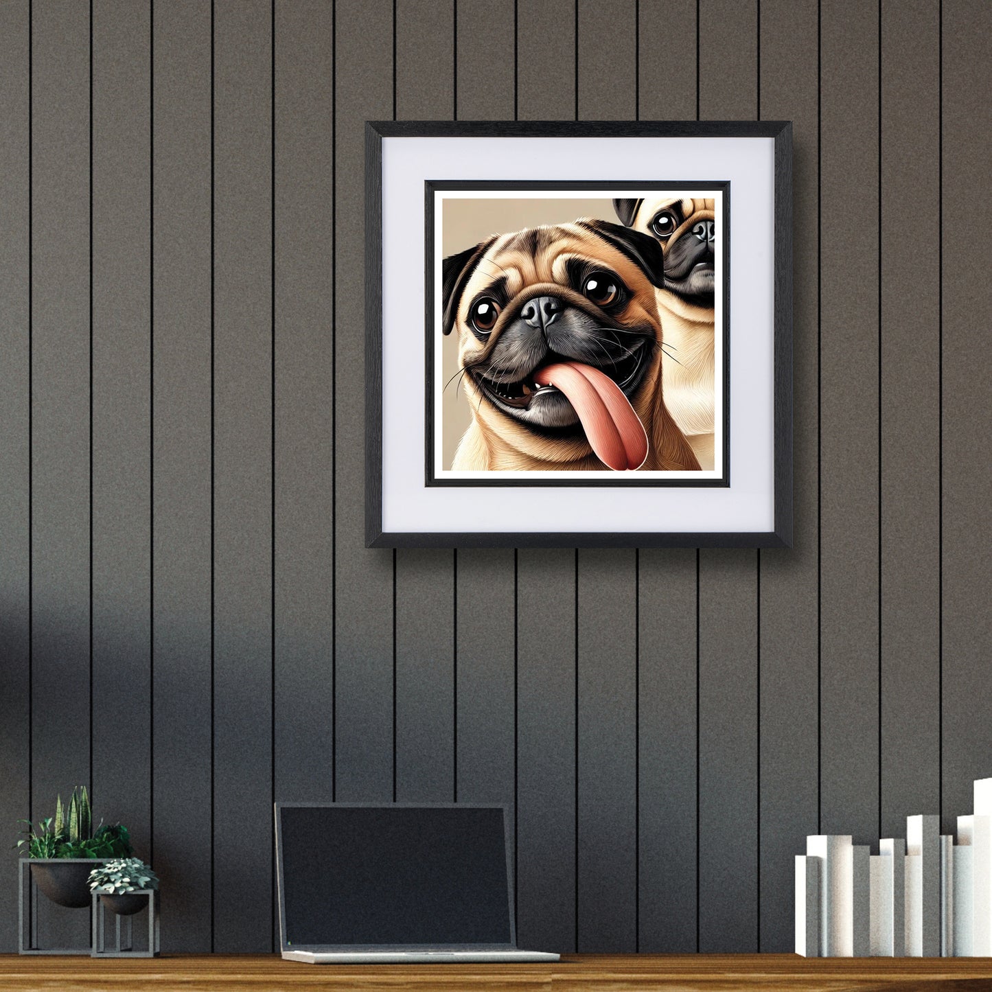 Tongue-Tied Pug