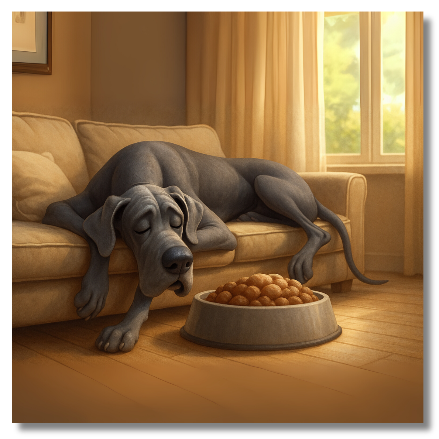 Too Tired to Chow