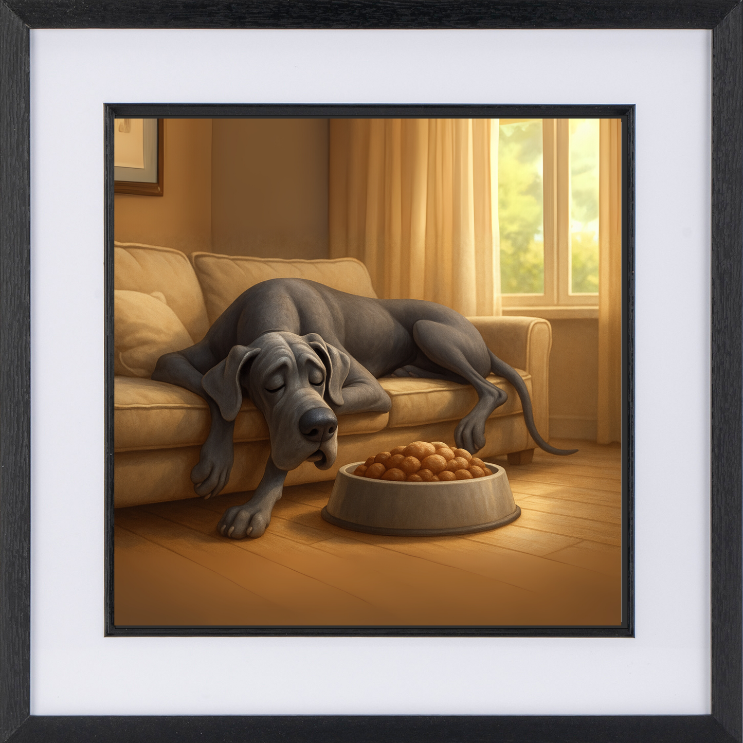 Too Tired to Chow