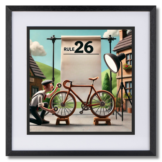 Rule #26 Make your bike photogenic