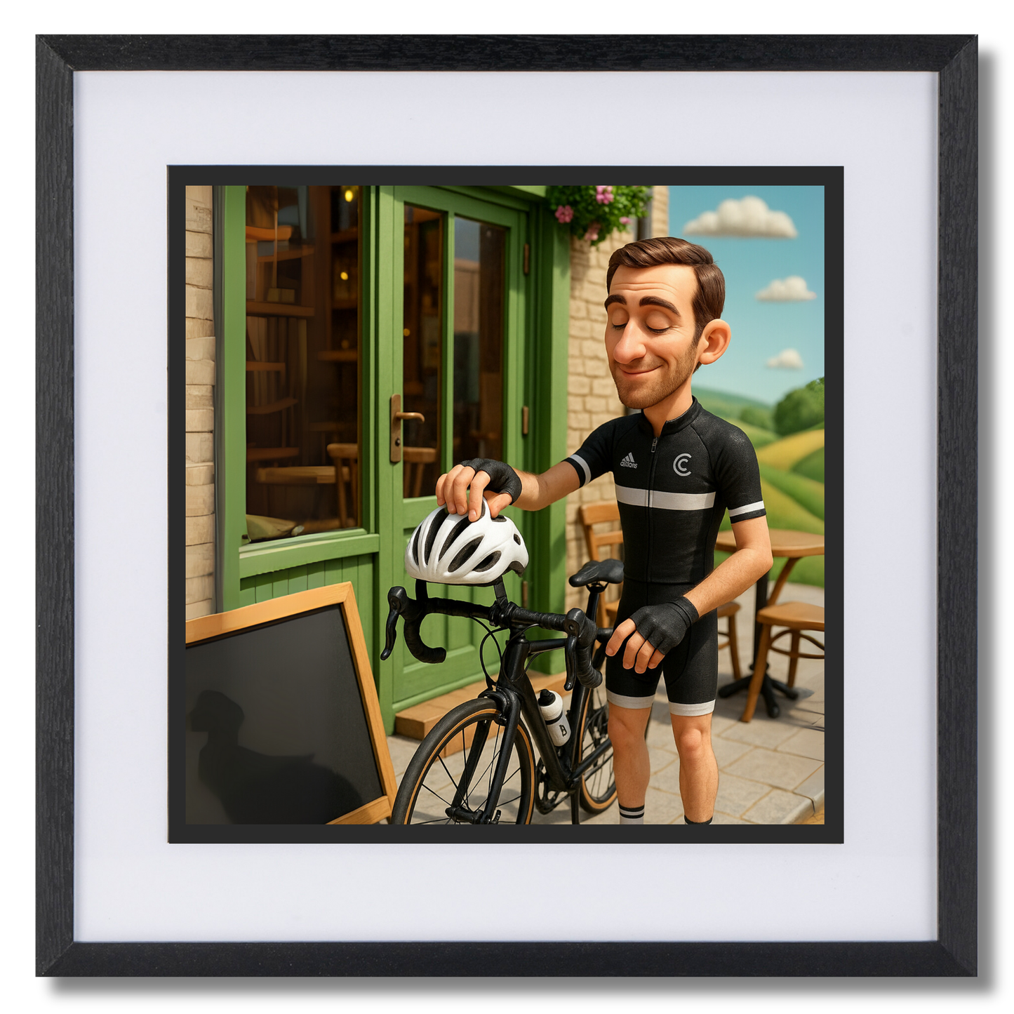 Rule #76 Helmets are to be hung from your stem