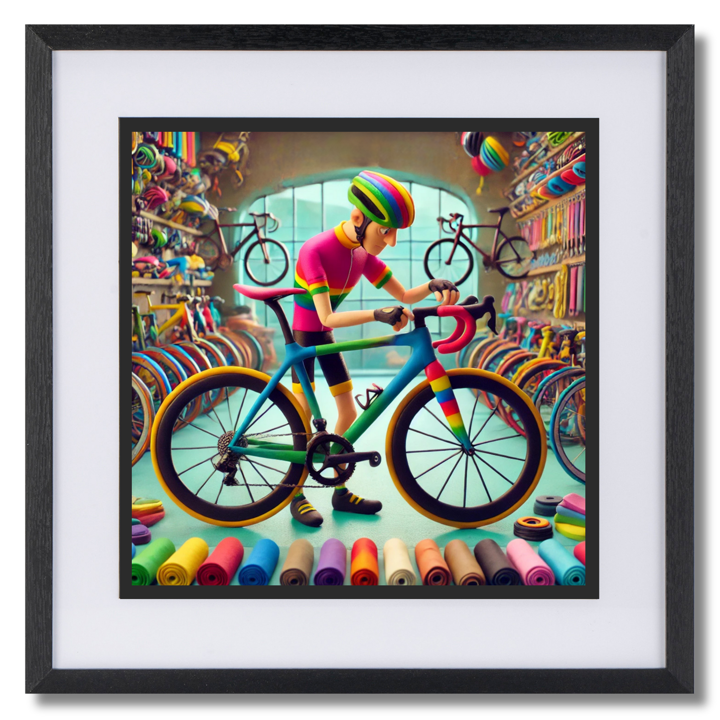 Rule #8 Saddles, bars, and tires shall be carefully matched