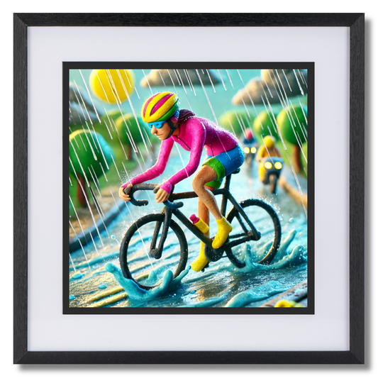 Rule #9 If you are out riding in bad weather, it means you are a badass - period