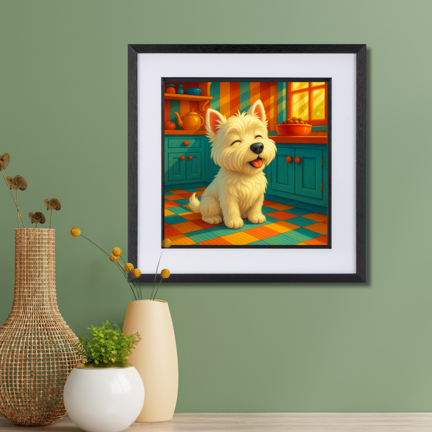 Westie Grins