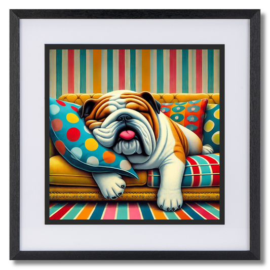 Bulldog Couch Coma