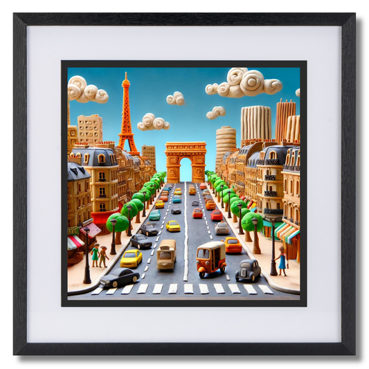 Champs-Élysées Parisian Promenade