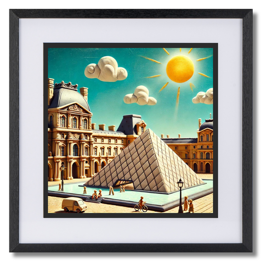 Louvre in Sunlight