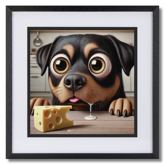 Rottweiler Pup Cheese Tax
