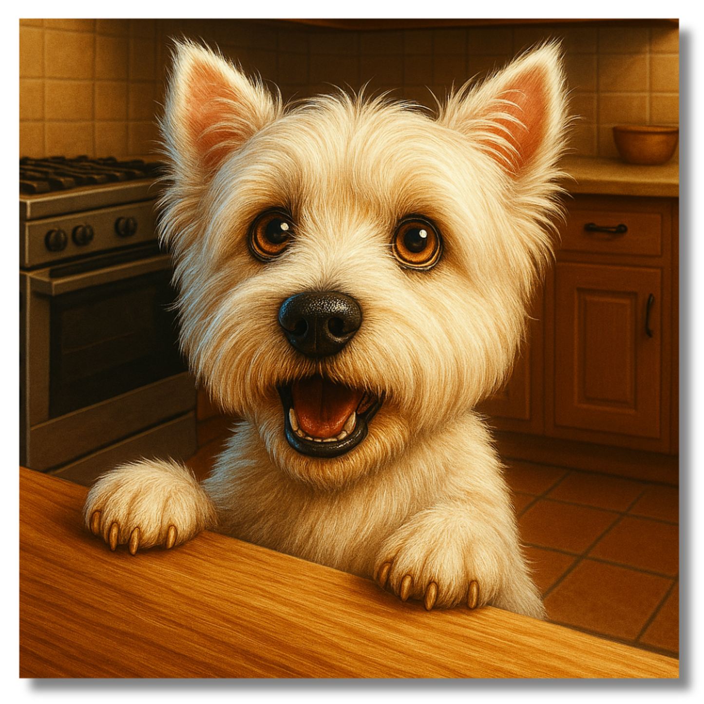 Paws-itively Starving