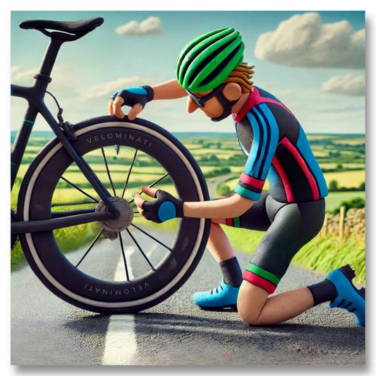 Rule #40 Tyres are to be mounted with the label centred over the valve stem
