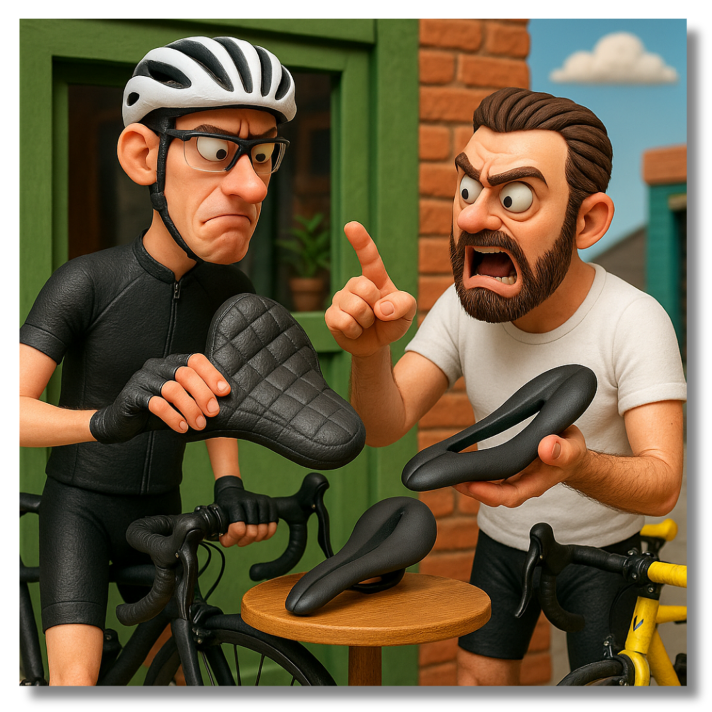 Rule #61 Like your guns, saddles should be smooth and hard