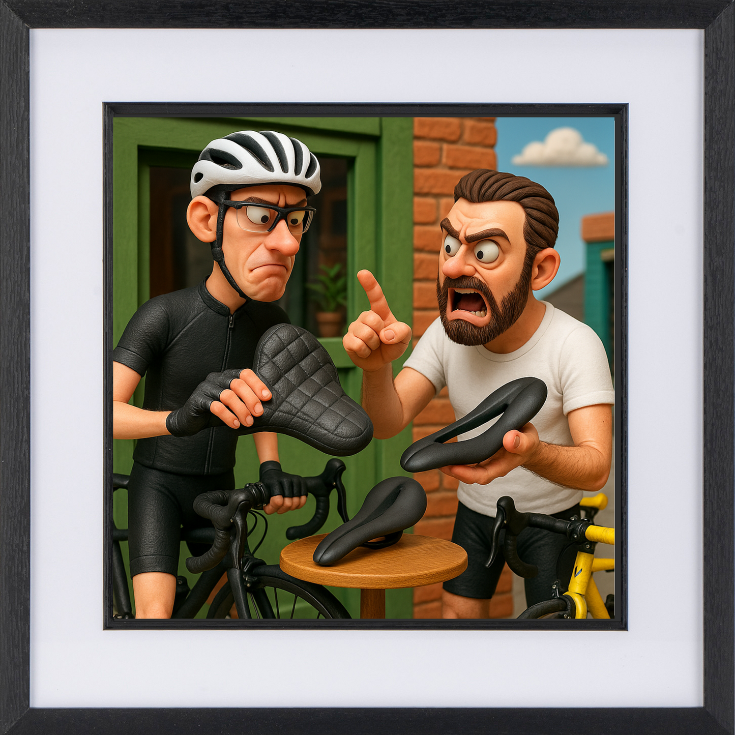 Rule #61 Like your guns, saddles should be smooth and hard