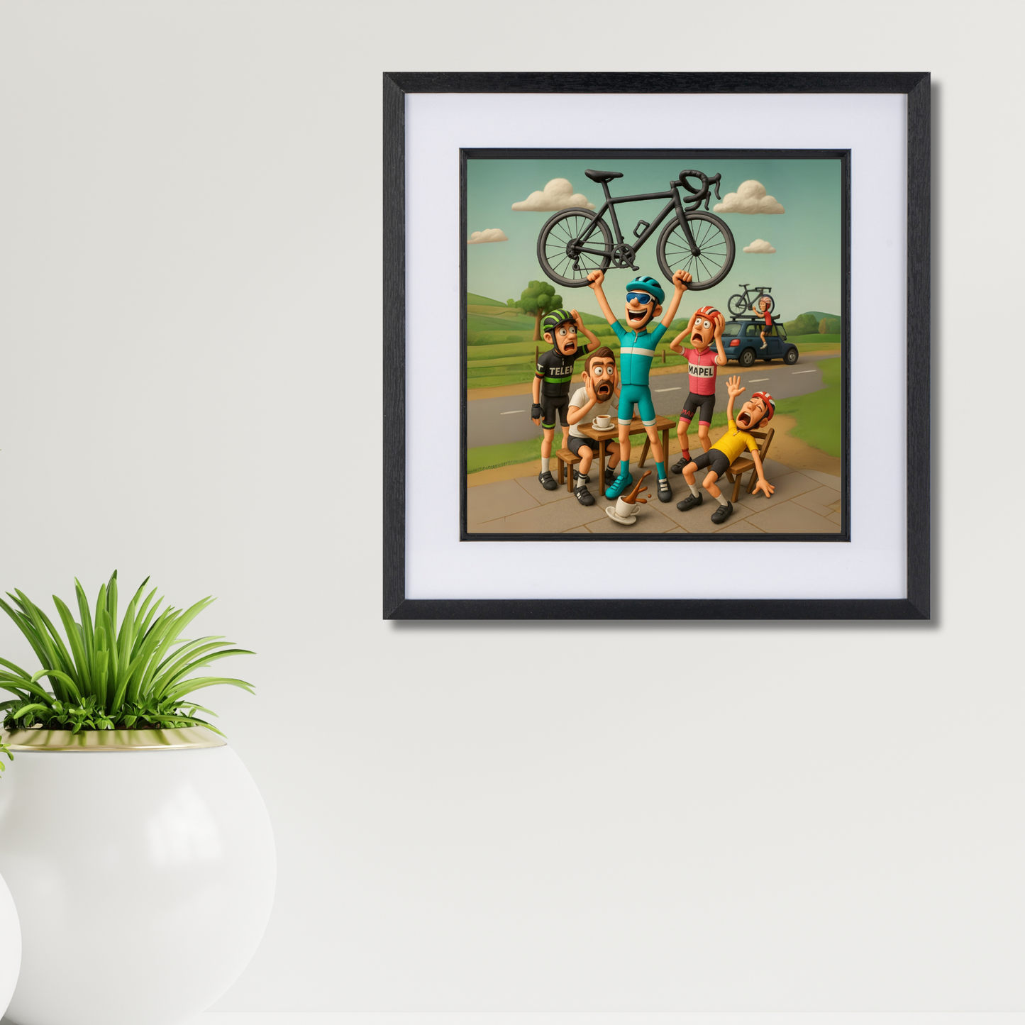 Rule #95 Never lift your bike over your head