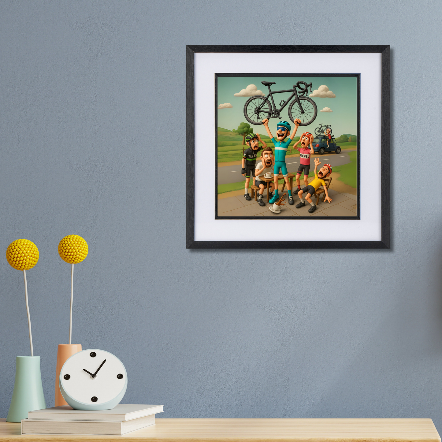 Rule #95 Never lift your bike over your head