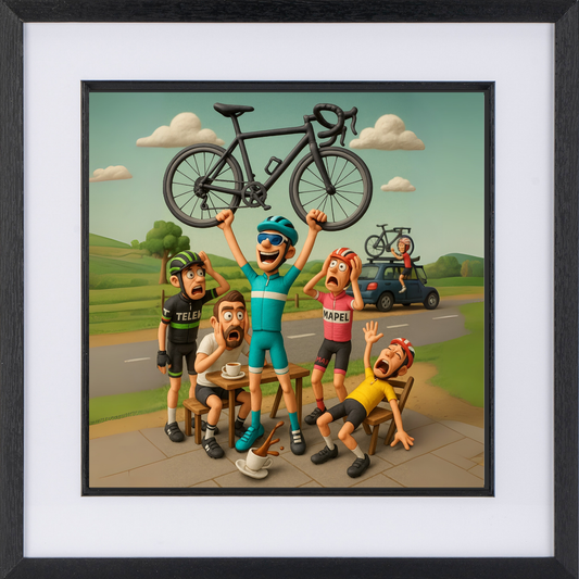 Rule #95 Never lift your bike over your head