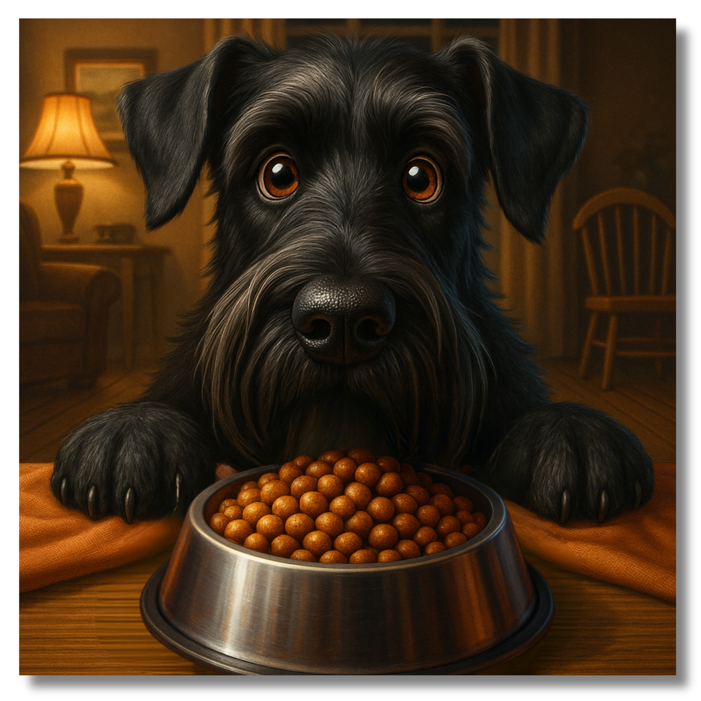 The Meaty Stare Down