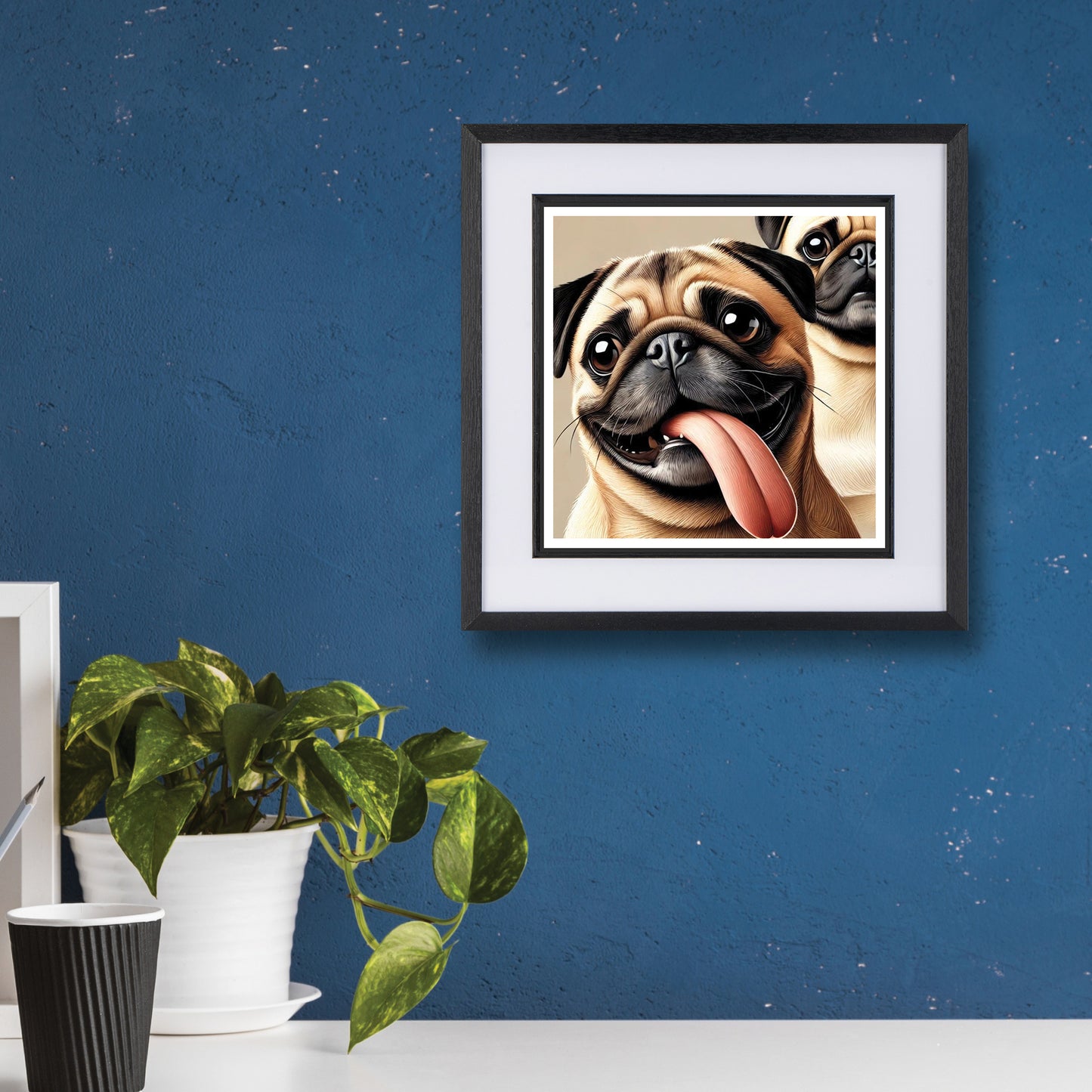Tongue-Tied Pug