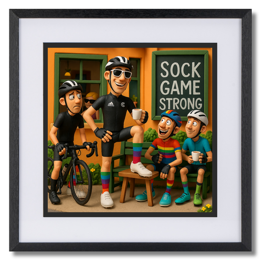 Rule #28 Socks can be any damn colour you like
